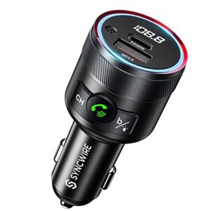 Syncwire Bluetooth 5.1 FM Transmitter for Car