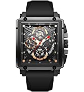 LIGE Mens Wrist Watches 30M Waterproof Analog Quartz Mutifuntional Chronograph Watch for Men Fash...