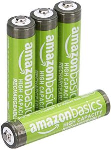 Amazon Basics AAA High-Capacity Rechargeable Batteries