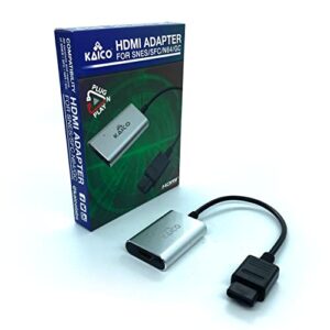 Kaico HDMI Adapter with S-Video and Composite Support Compatible with Nintendo N64
