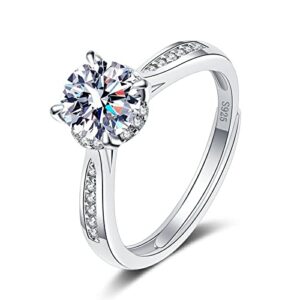 HEEYA 925 Sterling Silver Rings for Women Girl