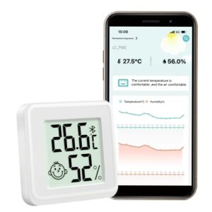 flintronic Room Thermometer Hygrometer Indoor