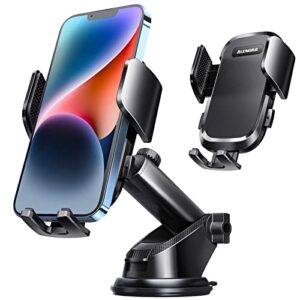 ALENORA Ultimate Car Phone Holder Mount【2023 Newest Rotatable Suction Cup Base】 Mobile Phone Automobile Cradles