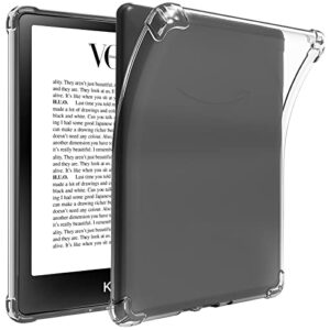 TQQ Clear Case for 6.8" Kindle Paperwhite (11th Generation-2021) and Kindle Paperwhite Signature Edition