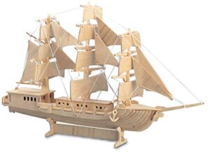 Quay Sailing Ship Woodcraft Construction Kit FSC