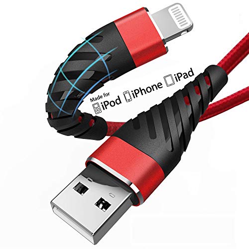 [MFi Certified] iPhone Charger Cable 3m