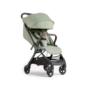 Silver Cross | Clic Compact Pushchair | Travel Stroller | Foldable & Lightweight Stroller | Cabin Size | Newborns - 4yrs | Sage