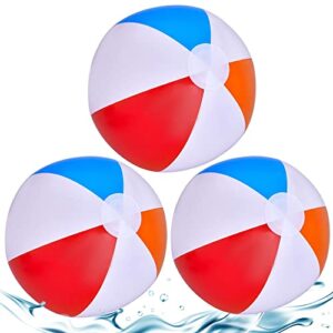 Lubibi 3 Pack Inflatable Beach Ball