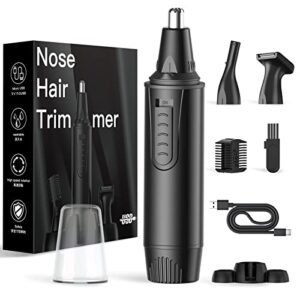 WOMMOCE Nose Hair Trimmer for Men