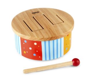 Tidlo Wooden Rainbow Drum