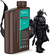 SUNLU 3D Printer Plant-Based Resin, Safe Plant-Based Resin: for LCD/DLP/SLA 3D Prin...