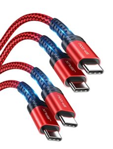 JSAUX USB C to USB C Charger Cable (2-Pack 2M+2M)