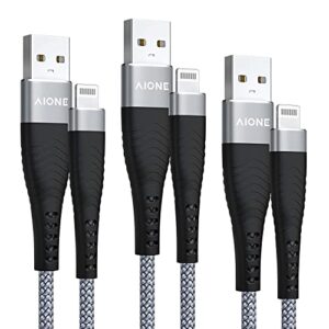 Aione iPhone Charger Cable 1M/1.5M/2M 3pack