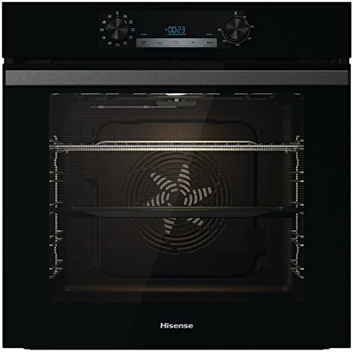 Hisense BI64211PB 77 Litre Built In Electric Single Oven With Pyrolytic Cleaning