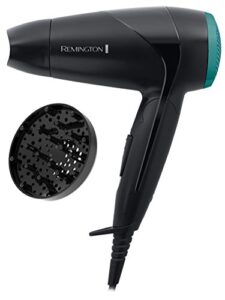 Remington Folding Travel Hairdryer with Mini Concentrator and Diffuser