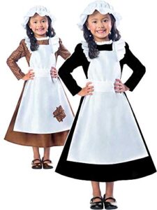 Childs Victorian Girl Fancy Dress Costume