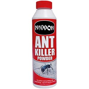 Quebec- Nippon Ant Killer Powder- Kills Ants & Other Indoor & Outdoor Crawling Insects- Kills on Contact- Safe for Children & Pets- Extended 6 Months Deterrence- Ant Killer Powder 500g