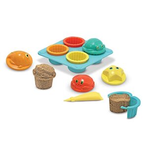 Melissa & Doug Sunny Patch Seaside Sidekicks Sand Cupcake Play Se