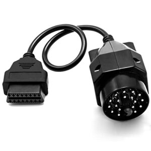 Goliton OBD OBD2 16 Pin Connector Diagnostic Adapter for BMW 20 Pi
