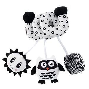 Cute Baby Spiral Activity Hanging Toys with Ringing Bell