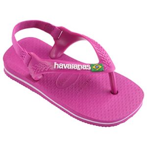Havaianas Unisex Baby Brasil Logo Ii Rose Gumrose Gum Flip-Flop
