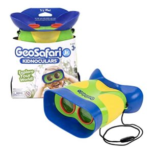 Learning Resources GeoSafari Jr. Kidnoculars - Compact Shock Proof First Binoculars for Kids