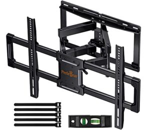 Perlegear TV Wall Bracket for Most 37–82 Inch Flat/Curved TVs up to 50 kg