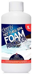 Cleenly Hot Tub & Spa Foam Remover for Defoaming - Anti Foam for Hot Tubs & Spas - 1L Easy To Use