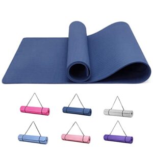 Good Nite Gymnastics Mat Yoga Mat Fitness Mat Non-Slip Training Mat Sports Turn Mats Pilates Mat Floor Gym Mat with Carry Strap 183 x 61 x 0.6 cm