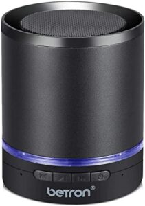 Betron Wireless Portable Bluetooth Speaker Compact and Mini for iPhone iPad Smartphone