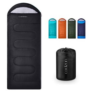 Coolzon Sleeping Bag Adults 3-4 Season Warm Weather & Winter