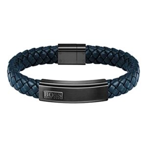BOSS Jewelry Men's LANDER Collection Bracelet Blue - 1580179M
