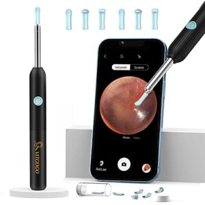 VITCOCO Ear Wax Removal 1920 FHD Wireless Ear Camera with 6 LED Lights Visual Ear Cleaner