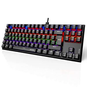 TECKNET Mechanical Gaming Keyboard - 88 Key Anti-Ghosting