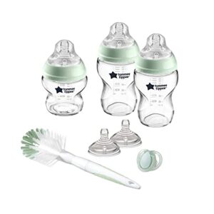 Tommee Tippee Closer to Nature Clear Glass Baby Bottle Starter Se