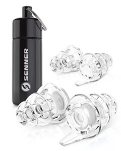 SENNER MusicPro - Reusable Hearing Protection Earplugs for Concert