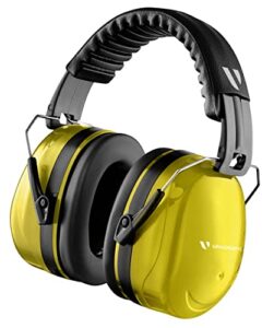 Vanderfields Ear Defenders Adult - Foldable Hearing Protection Ear Muffs Noise Cancelling - Perfect for DIYm Working