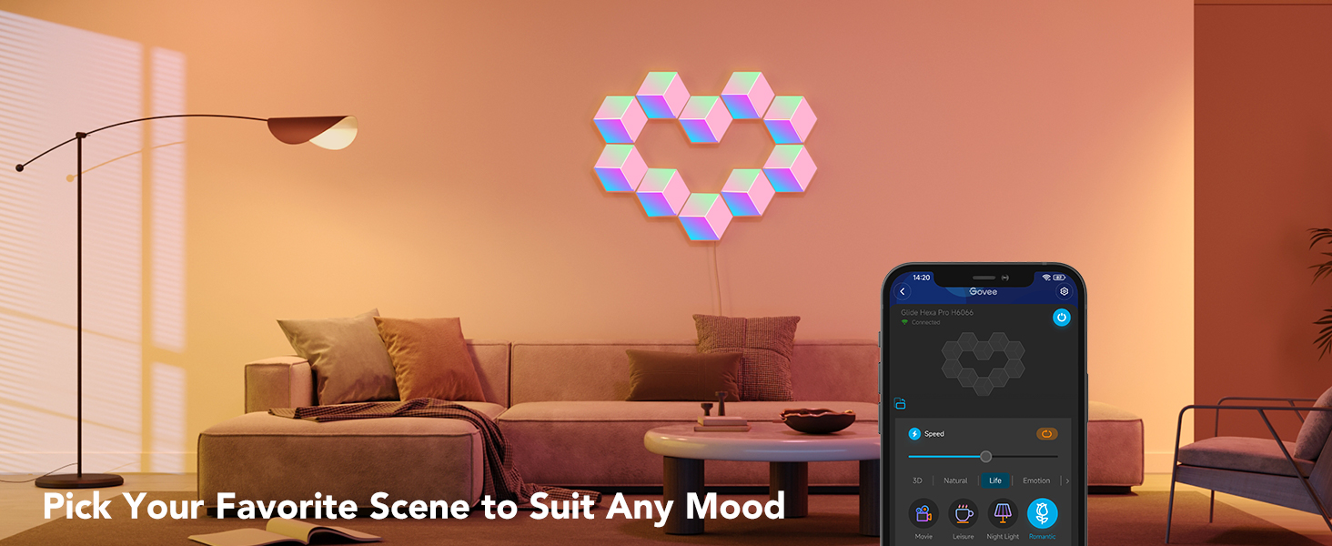 Govee Glide Hexa Pro Light Panels H6066