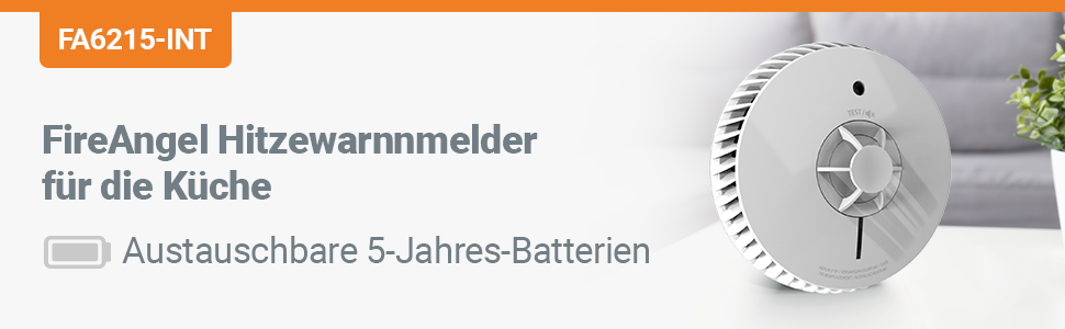 Kitchen heat detector