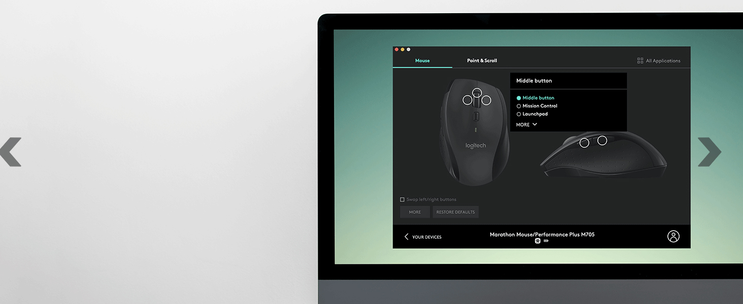 Marathon M705 Wireless Mouse