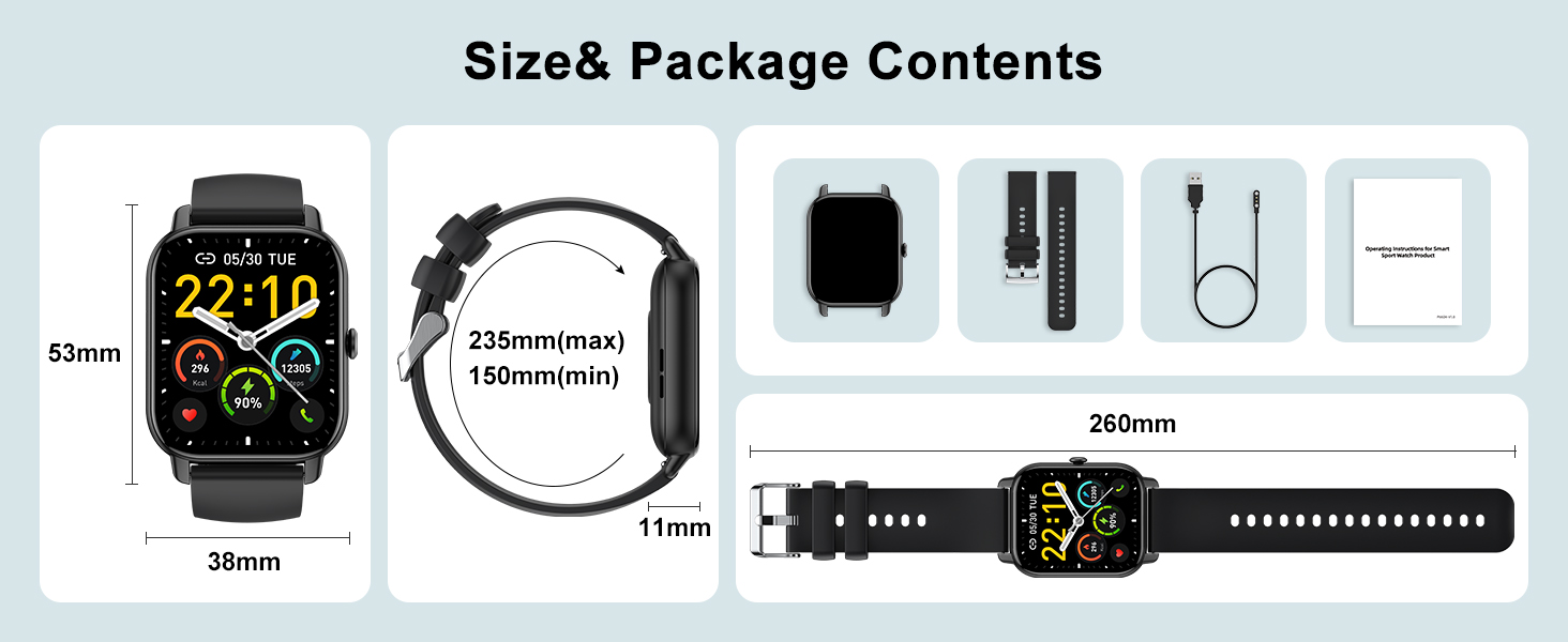 Waterproof smartwatch