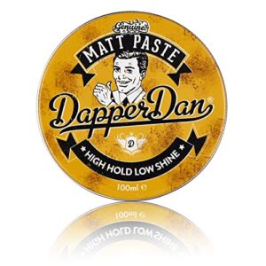 Dapper Dan Matt Texturised Styling Paste For A Versatile Strong Flexible Hold