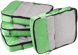Amazon Basics Packing Cubes - Large (4-Piece Set)