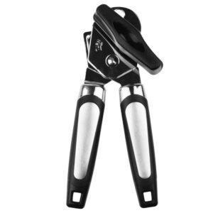 Tin Openers Can Opener 3-in-1 Stainless Steel Manual Tin Openers with Non-Slip Handle Can Openers Perfect Kitchen Tool (Silver)