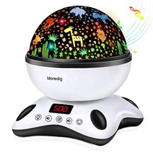 Moredig Baby Night Light Projector