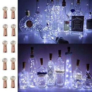 Wine Bottle Lights with Cork