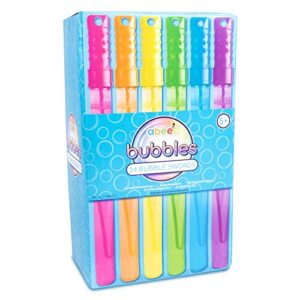 abeec Giant Bubble Swords - Giant Bubble Wands - Garden Toys For Kids - Bubble Wands For Kids Multipack - Party Bag Fillers For Kids - Pack Of 24 Bubble Swords - Bubbles For Children Multipack