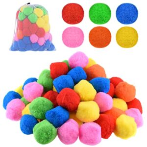 PLULON 72 Pieces 2.36Inch Reusable Water Balls