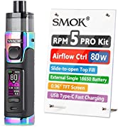 SMOK Solus 2 Vape Pen Kit, Updated 700mAh 25W E Cigarettes Vape Starter Kit with 2ml Meshed 0.9oh...