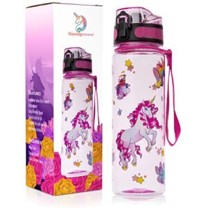 HeavenlyUnicorns Childrens Kids Water Drink Bottle